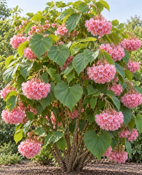 Dombeya Pink Ball - rare exotic plant